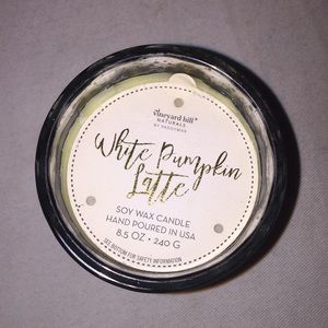 Soy wax pumpkin scented candle